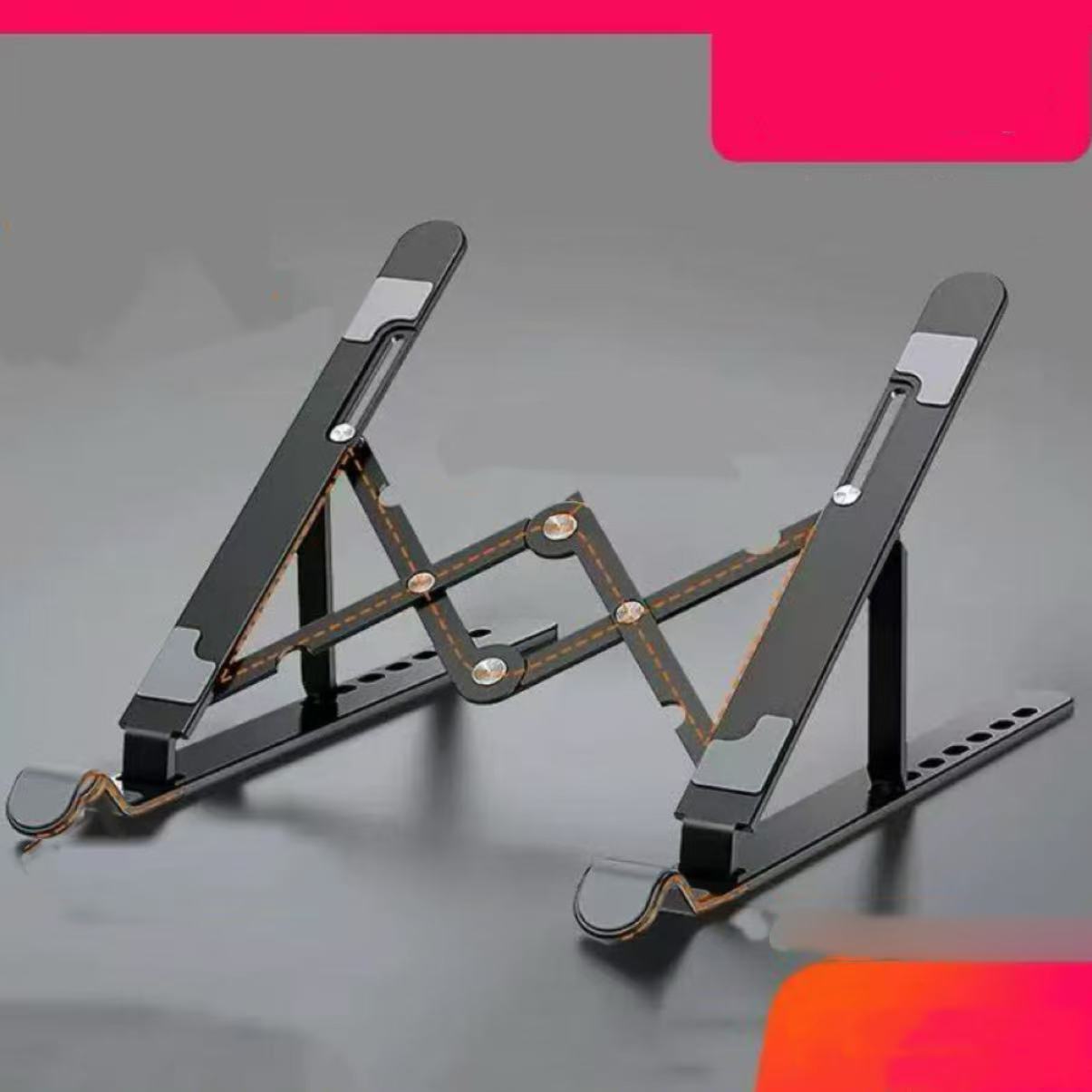 Laptop Accessories Organizer - Foldable Laptop Stand Holder Riser Portable
