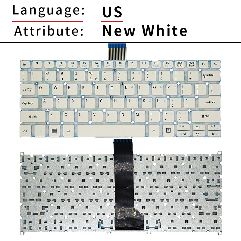 New US/English Laptop Keyboard - đánh giá và giá Laptop Accessories Acer