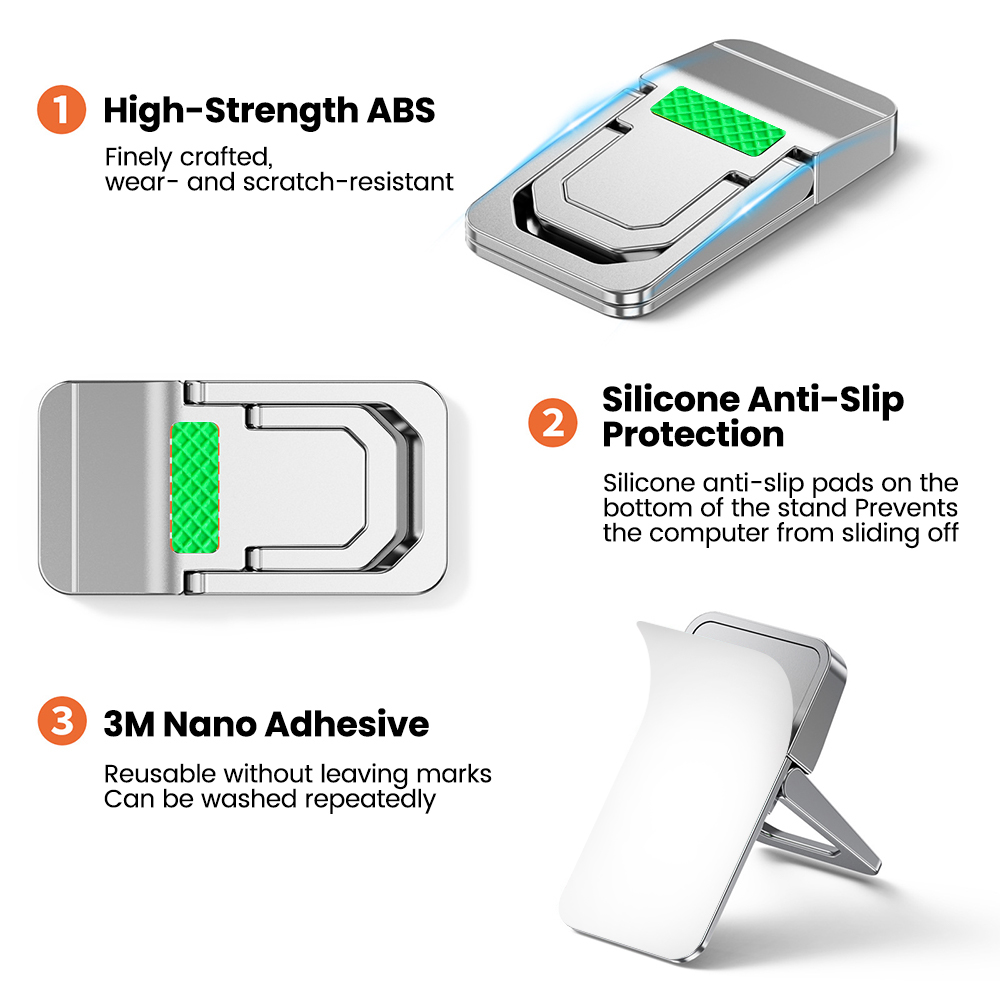 2PCS Foldable Invisible Comput - đánh giá và giá Laptop Accessories Organizer