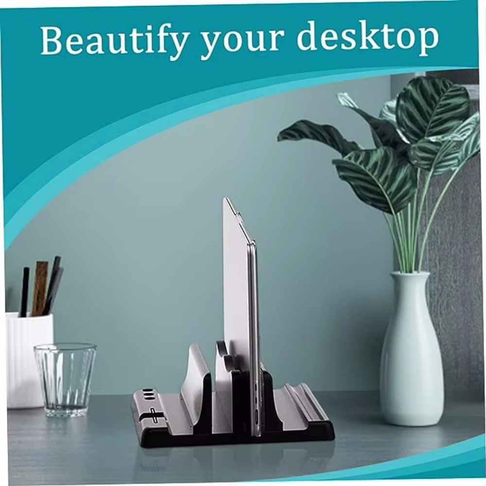 Single/Dual-Slot Vertical Lapt - đánh giá và giá Laptop Accessories Organizer
