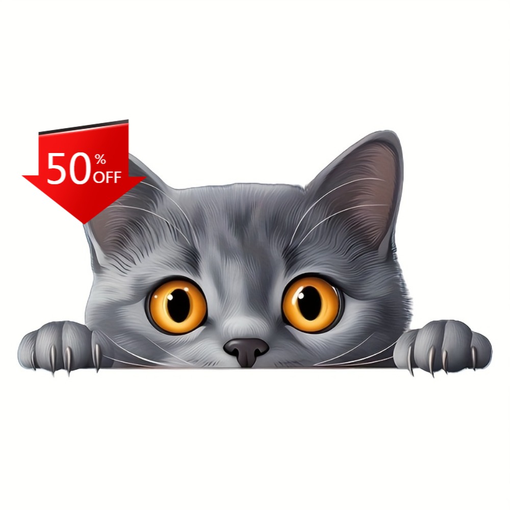 A Small Gray Cat Cute Car Lapt - đánh giá và giá Laptop Unique Accessories