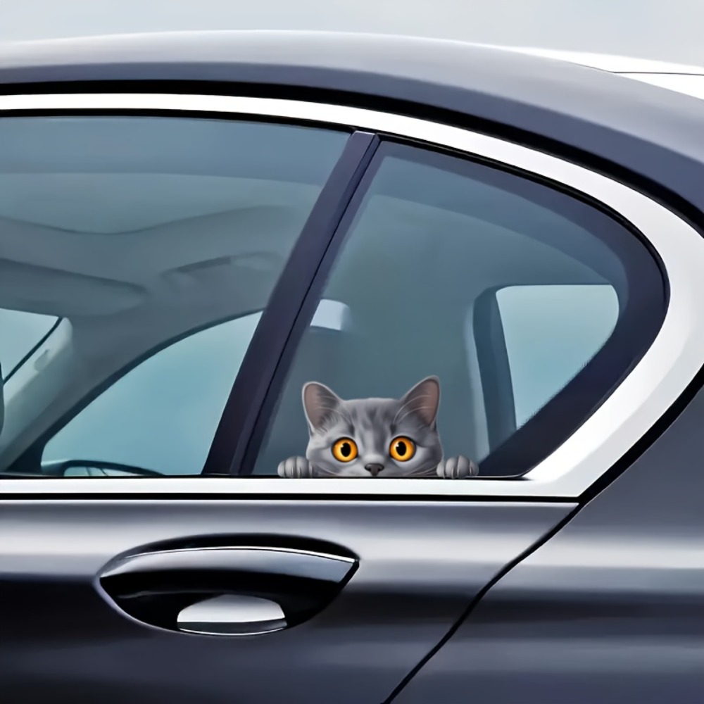 A Small Gray Cat Cute Car Lapt - đánh giá và giá Laptop Unique Accessories