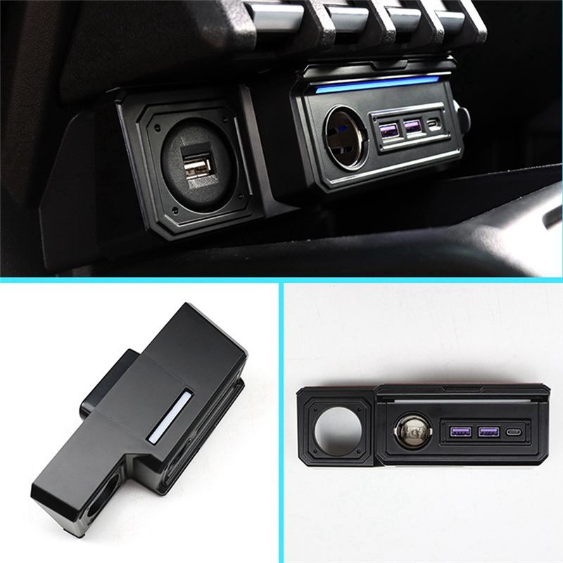 Dual USB Car And Type-C Chargi - đánh giá và giá Usb C Power Adapter