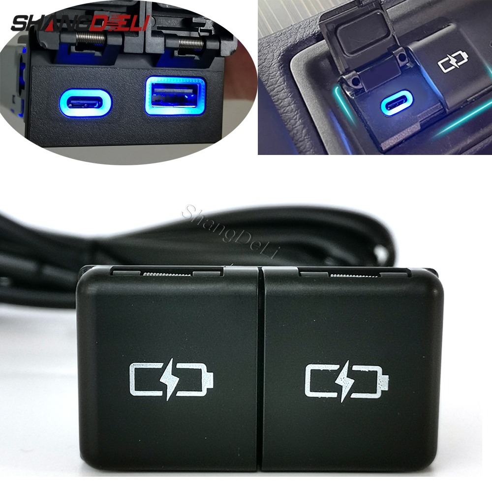 36W Car Dual USB Type-C PD Cha - đánh giá và giá Usb C Power Adapter