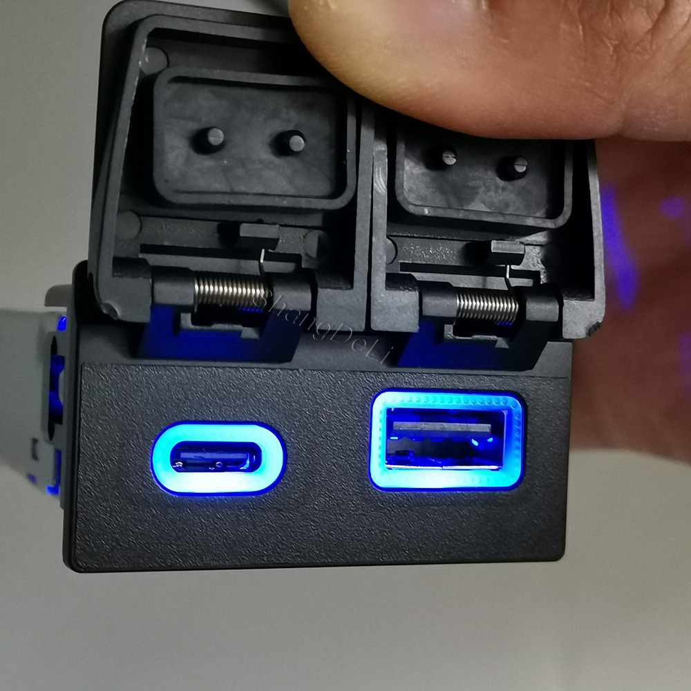 36W Car Dual USB Type-C PD Cha - đánh giá và giá Usb C Power Adapter