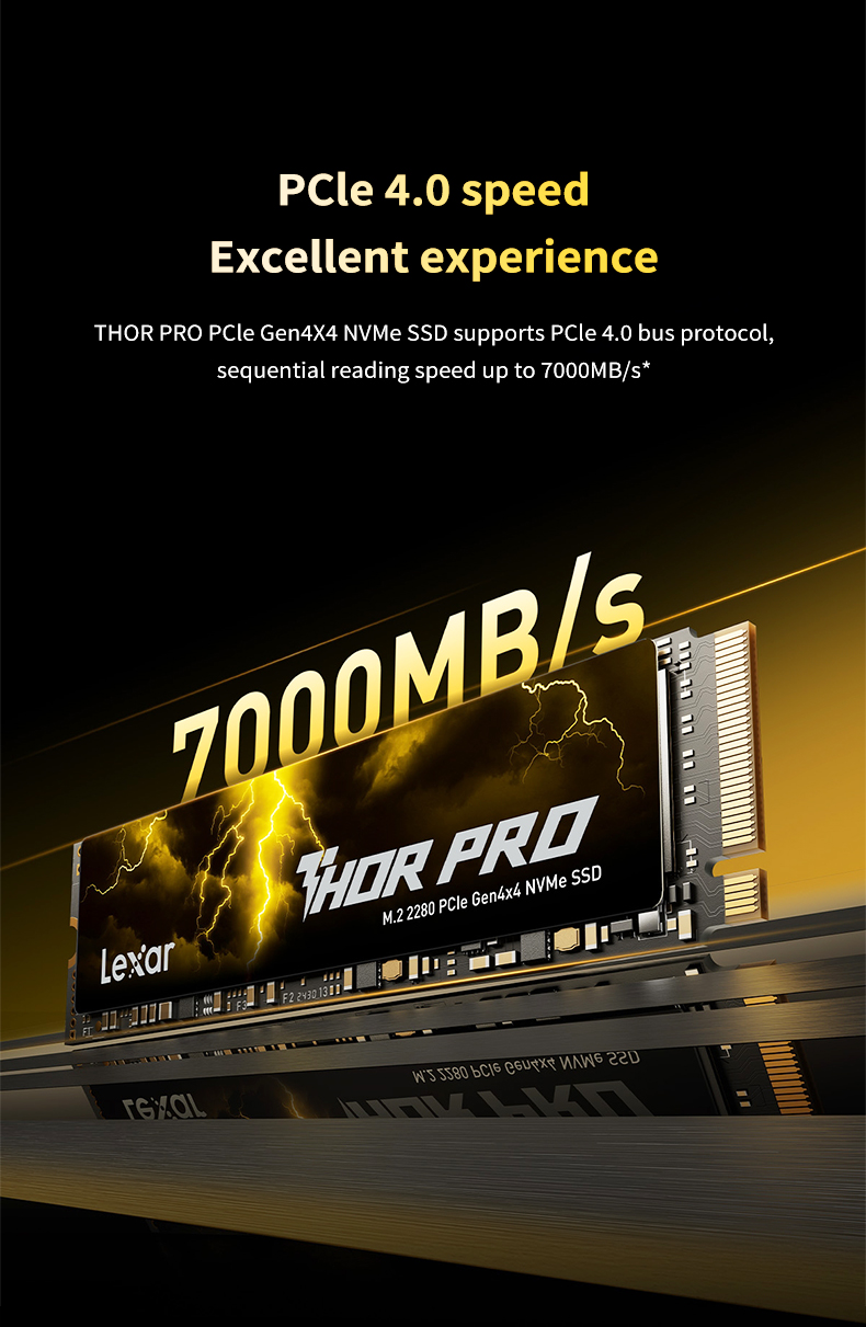 Lexar THOR PRO M.2 2280 PCle 4 - đánh giá và giá Samsung Ssd 980 Pro