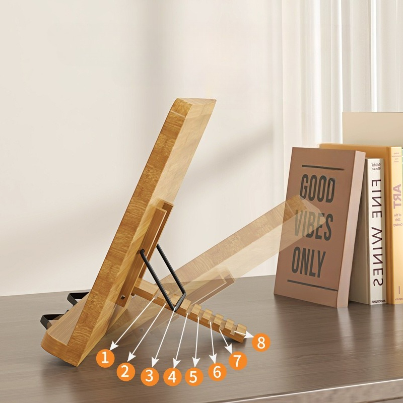 Wooden Reading Book Stand, Mul - đánh giá và giá Laptop Office Accessories