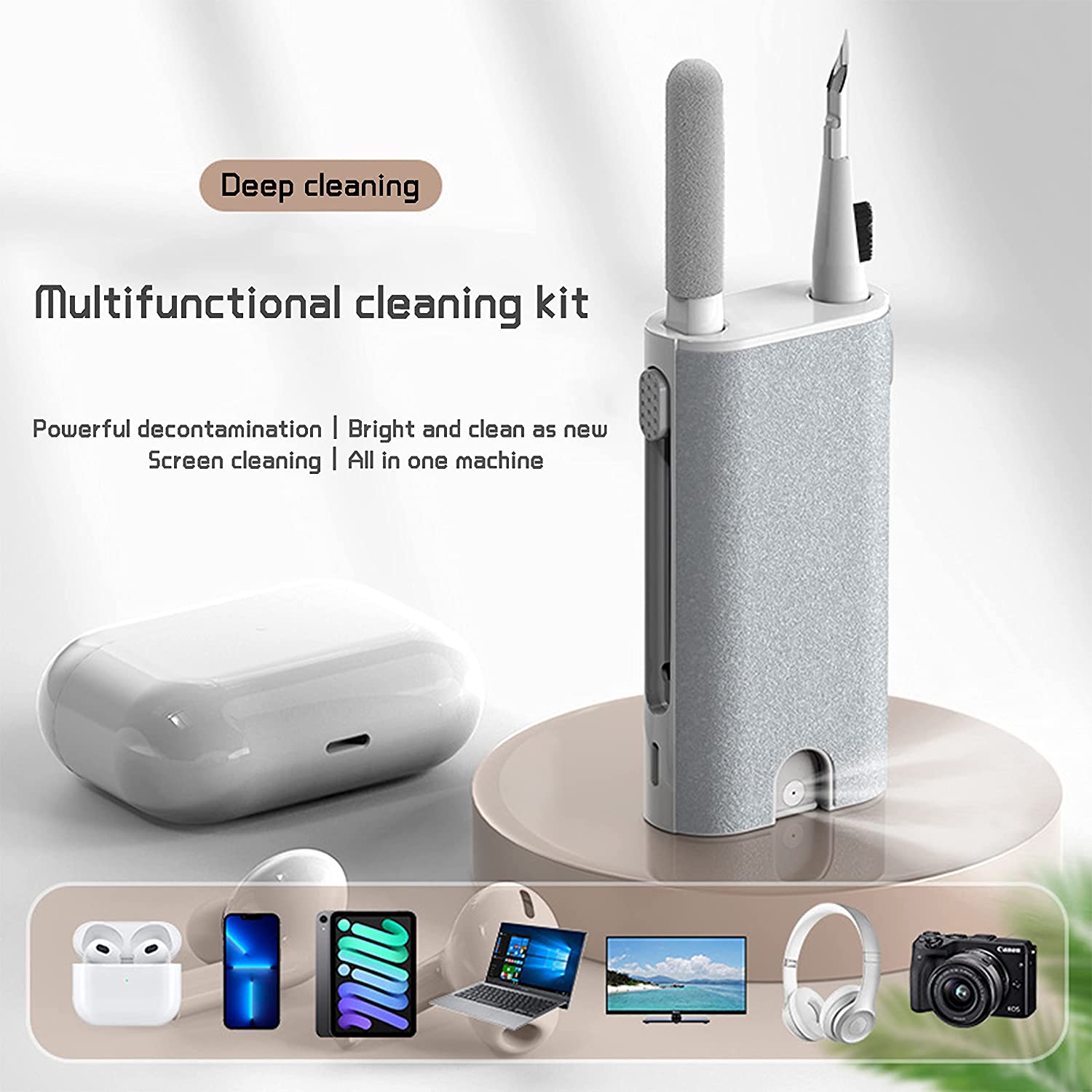 5 in 1 Earphone Cleaner Brush  - đánh giá và giá Screen Cleaning Kit