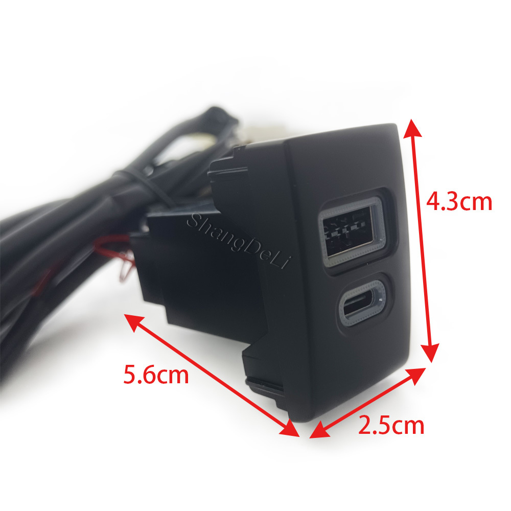1PC Car Charger Socket QC3.0 D - đánh giá và giá Usb C Power Adapter