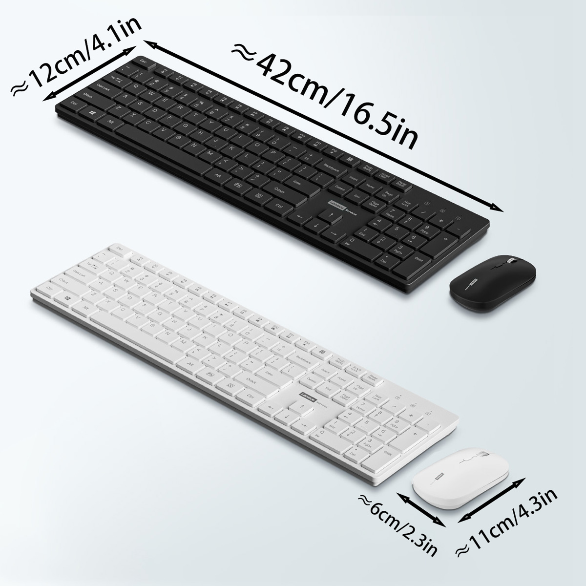 Lenovo KN220 Silent 2.4G Wirel - đánh giá và giá Laptop Accessories Combo