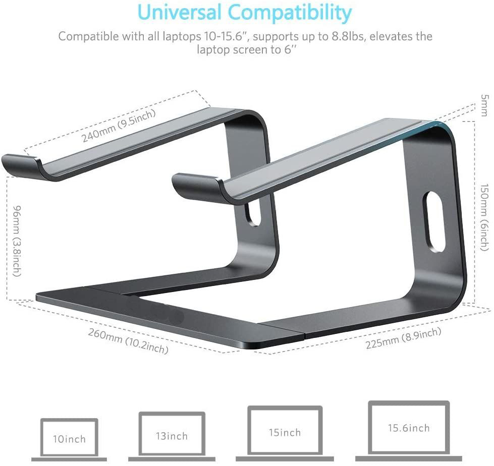 Jomaa Laptop Stand Ergonomic A - đánh giá và giá Laptop Accessories Organizer