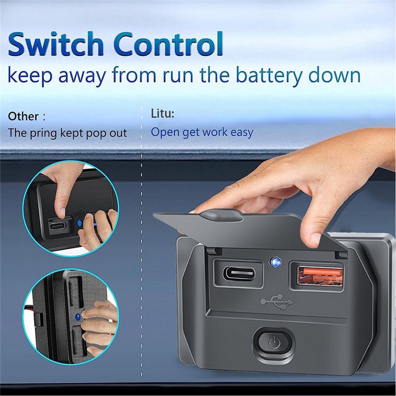 Quick Charge PD Type-C + USB P - đánh giá và giá Usb C Power Adapter