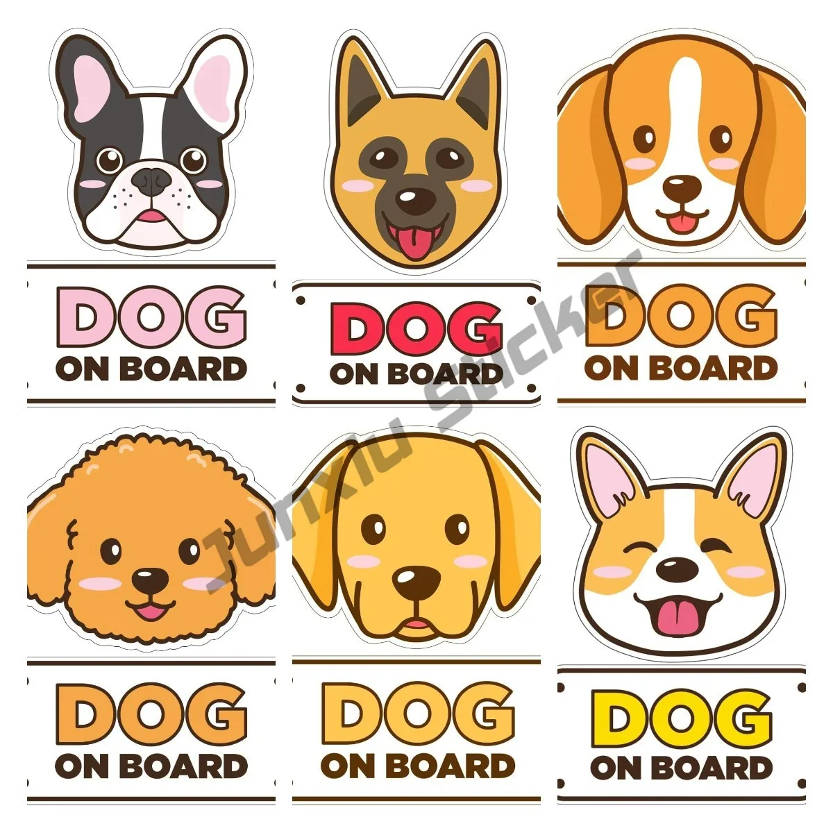 Dog on Board Car Sticker Bumpe - đánh giá và giá Laptop Accessories Online