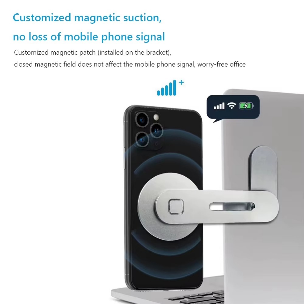 Magnetic Laptop Phone Holder C - đánh giá và giá Laptop Accessories Must Have