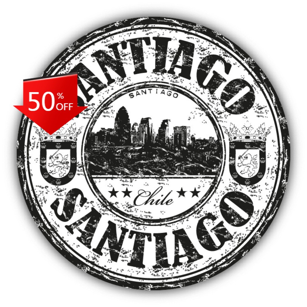Santiago Chile Grunge Travel A - đánh giá và giá Laptop Unique Accessories