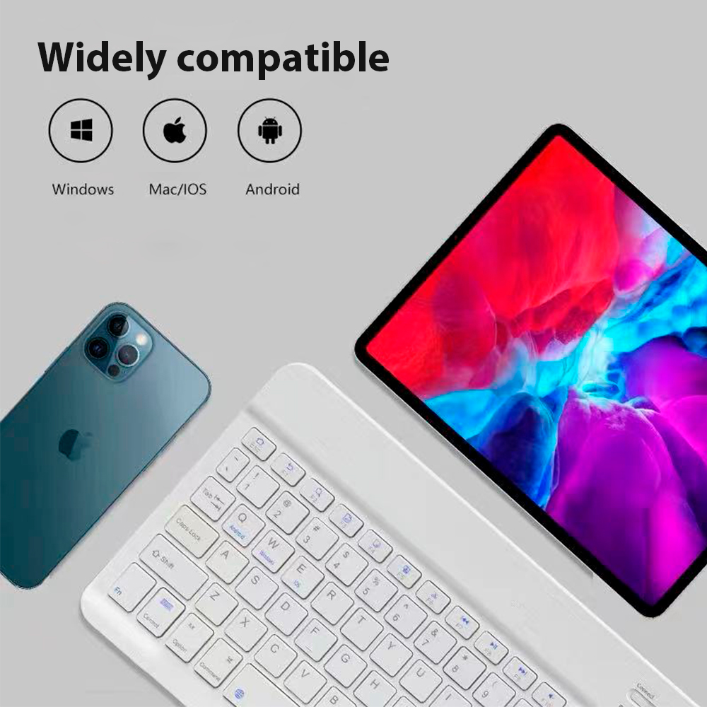 Bluetooth Wireless Keyboard Un - đánh giá và giá Laptop Accessories Combo