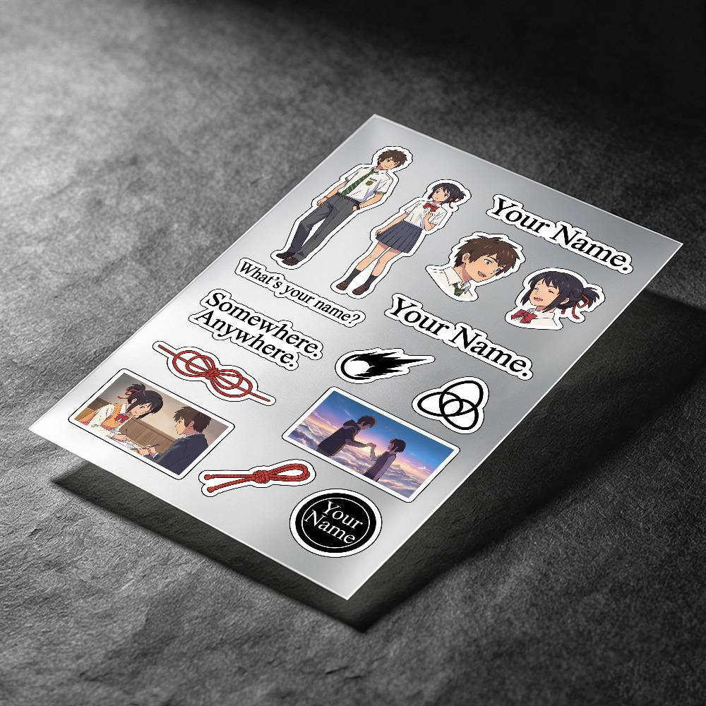 Anime Your Name Mitsuha Movie  - đánh giá và giá Laptop Accessories Name