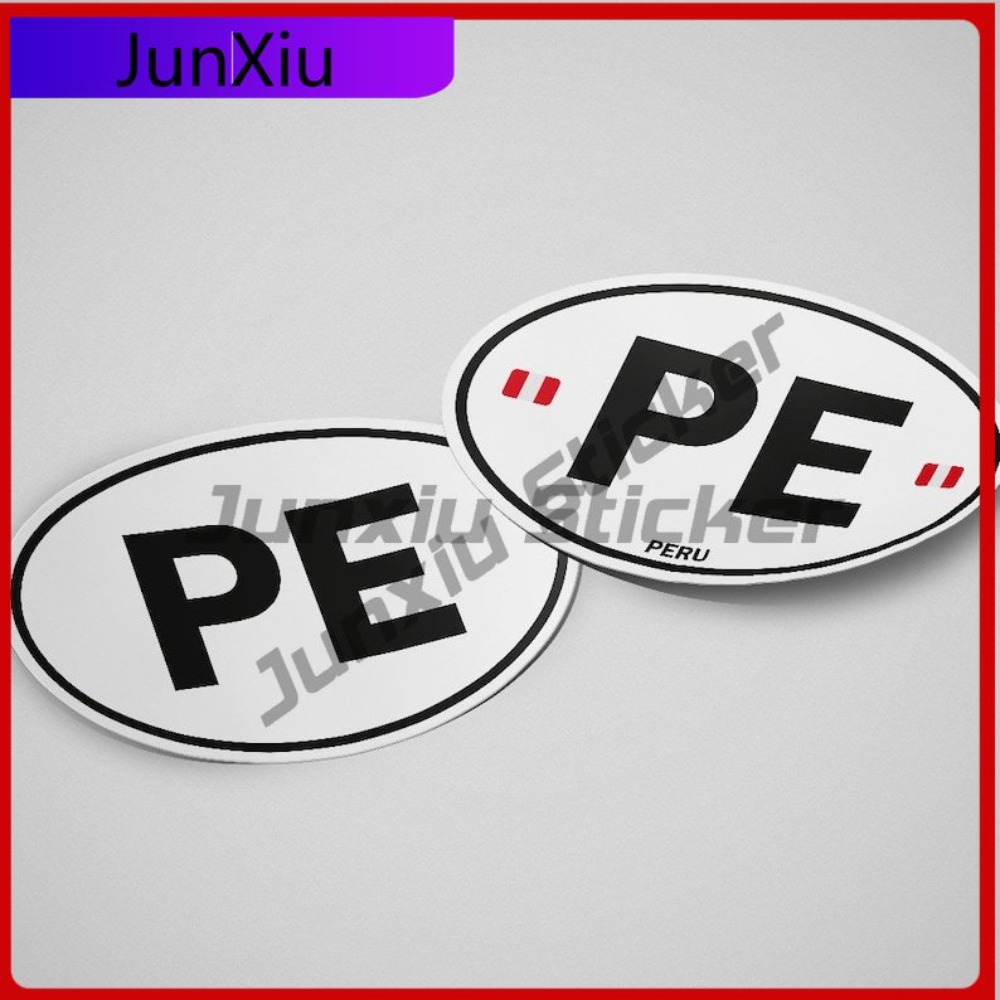 Peru PE Sticker Oval Flag Wate - đánh giá và giá Laptop Unique Accessories