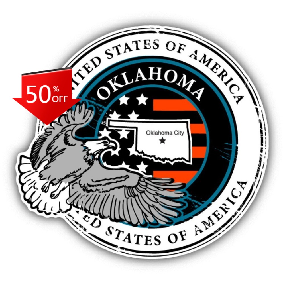 Oklahoma USA Grunge Rubber Aes - đánh giá và giá Laptop Unique Accessories