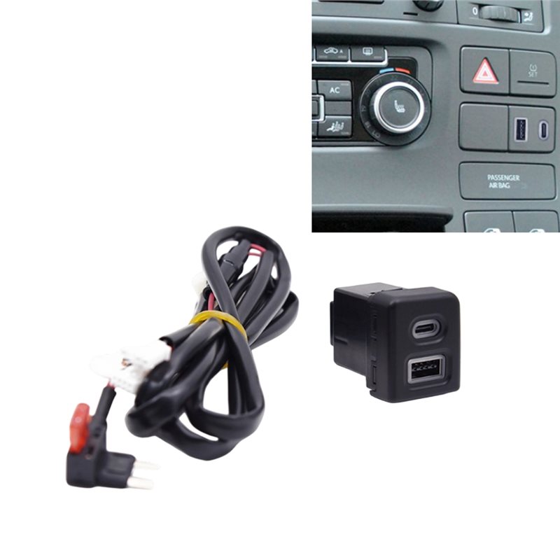 Car QC3.0 USB TYPE-C Fast Char - đánh giá và giá Usb C Power Adapter