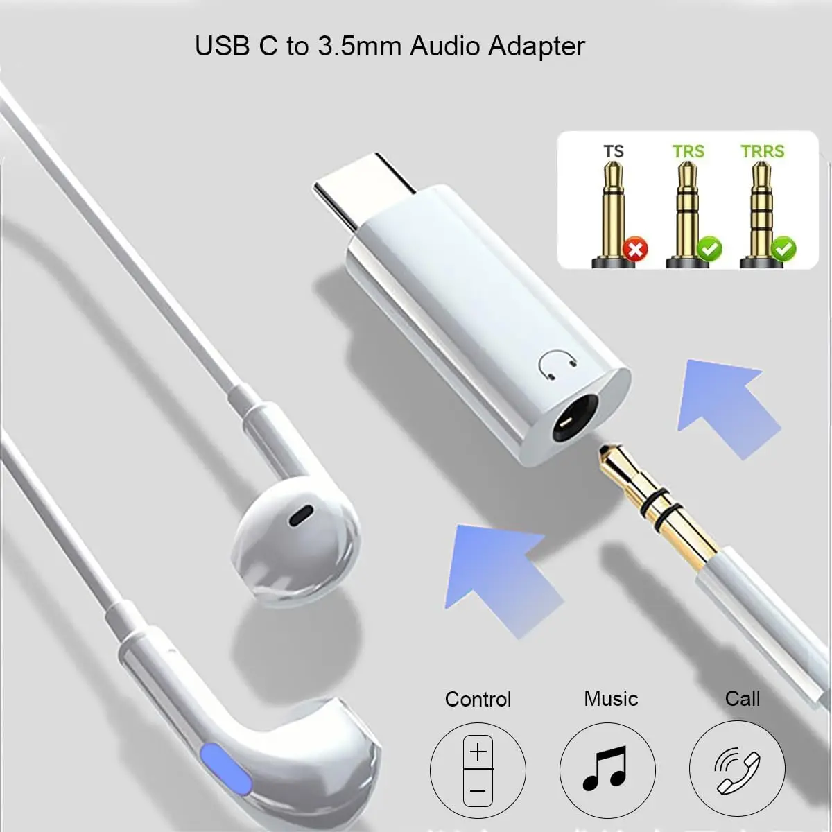 USB C to 3.5mm Earphone Adapte - đánh giá và giá Usb C Power Adapter