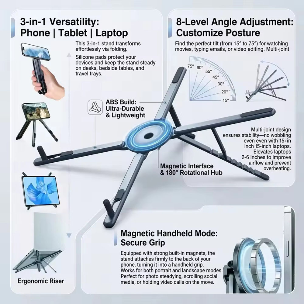 Portable Magnetic Phone Holder - đánh giá và giá Laptop Office Accessories