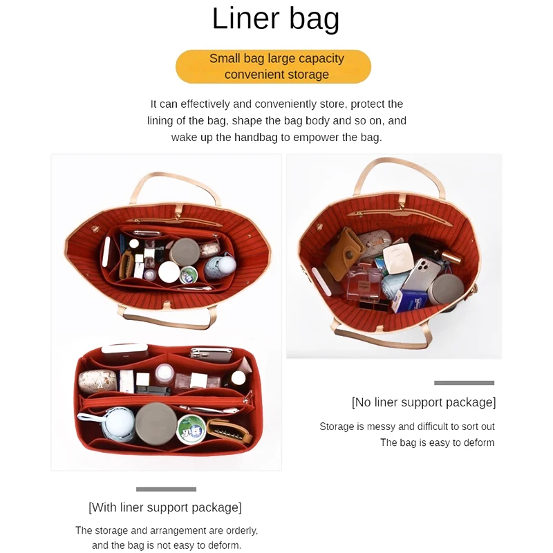 Lining Organizer Insert Felt F - đánh giá và giá Laptop Accessories Must Have