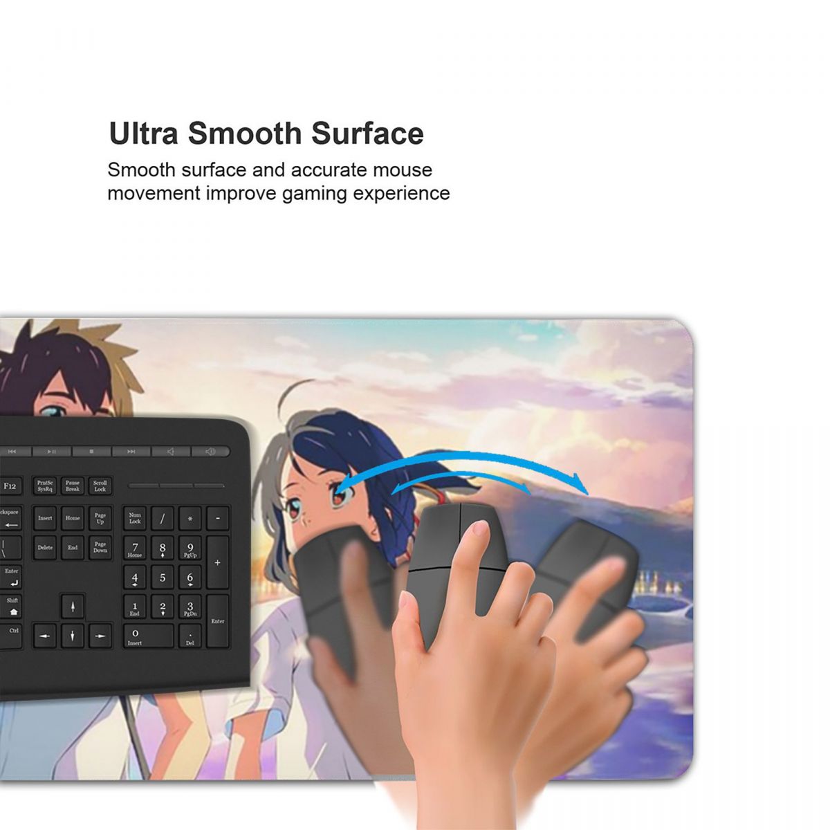 Japanese Anime Your Name Large - đánh giá và giá Laptop Accessories Name