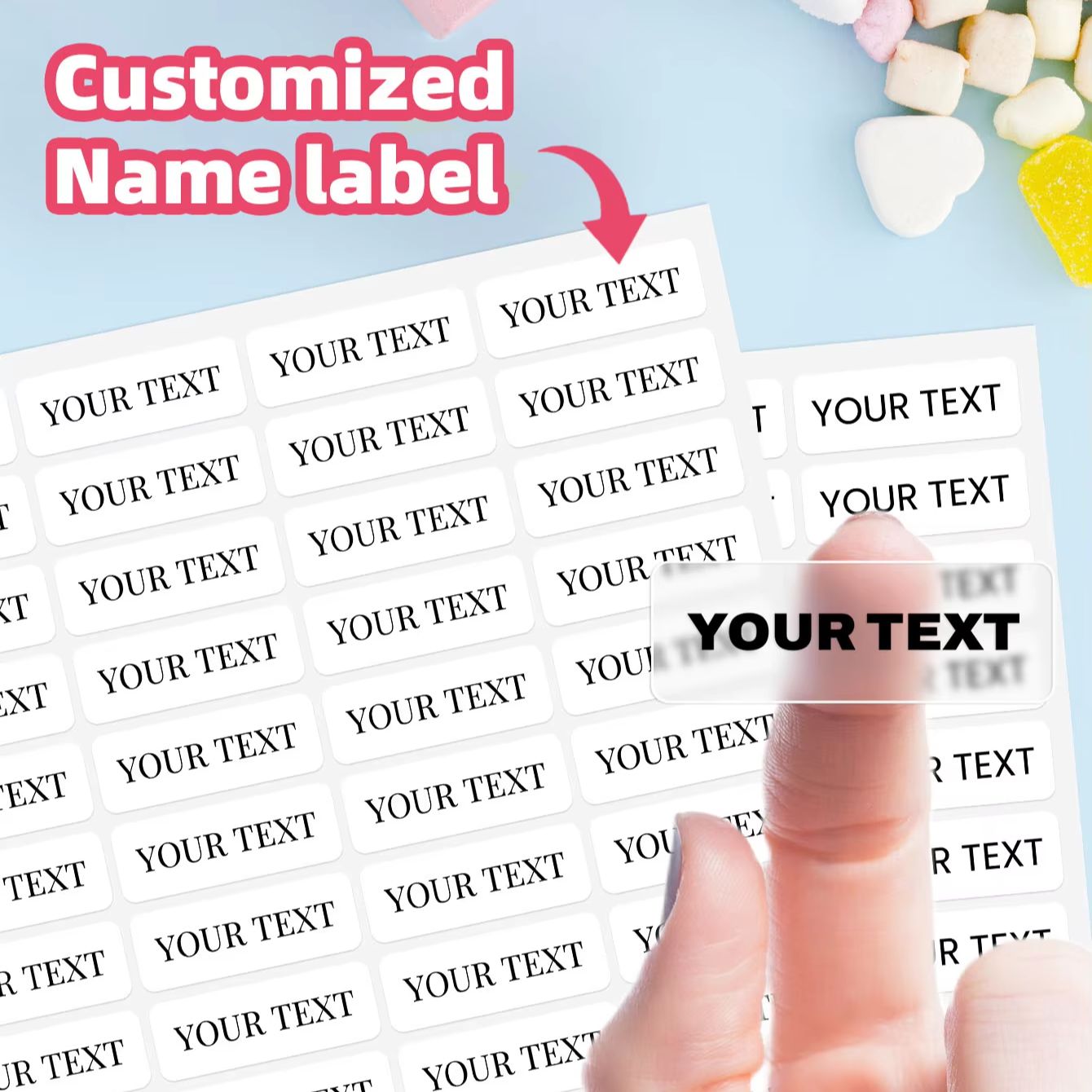 1-600PCS Custom Name Stickers, - đánh giá và giá Laptop Accessories Name